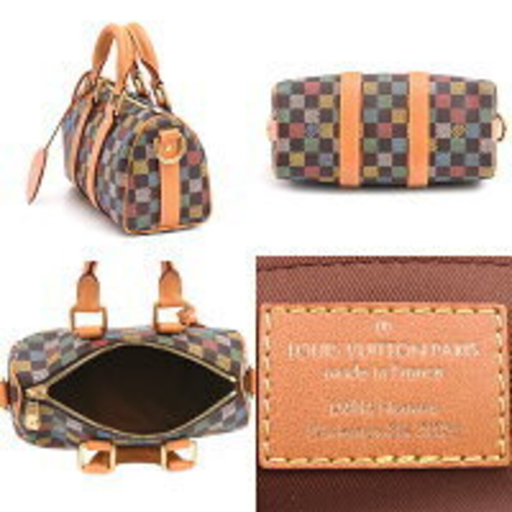 Louis Vuitton Bandouliere Pharrell Shoulder Williams Handbag Multicolor Ebene